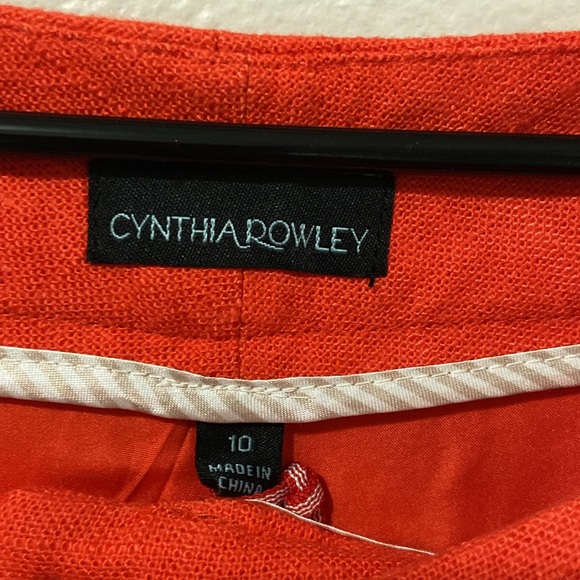 New never worn, women’s red TJ Maxx shorts, size 10 - Picture 4 of 5